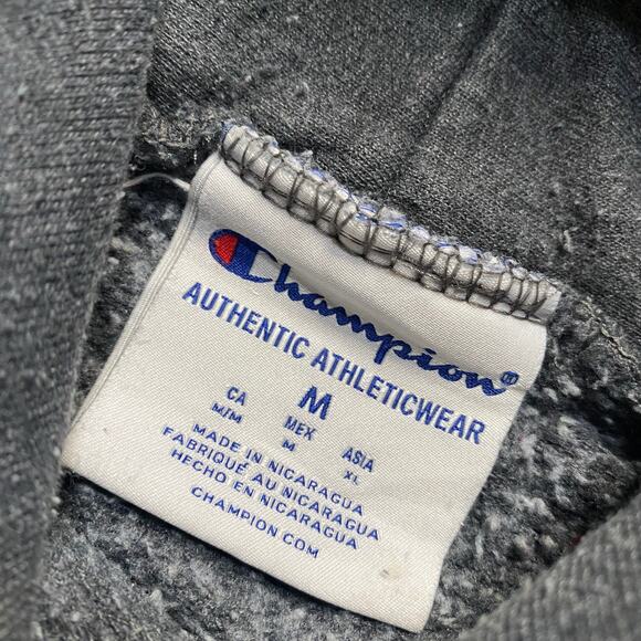 Boston College Eagles Champion Grey BC Logo Hoodie Size Medium - Picture 3 of 5